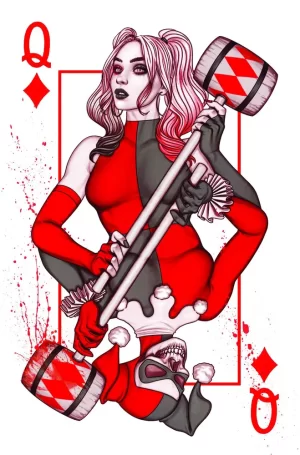 Knight Terrors Harley Quinn #2 (of 2) (Cover B - Jenny Frison Card Stock Variant)