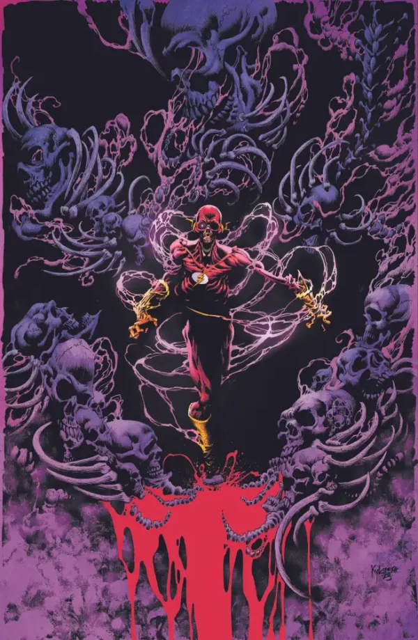 Knight Terrors the Flash #2 (of 2) (Cover D - Inc 1:25 Kyle Hotz & Mike Spicer Card Stock Variant)