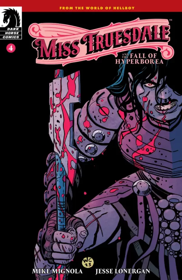 Miss Truesdale and the Fall of Hyperborea #4 (Wes Craig Variant Cover)