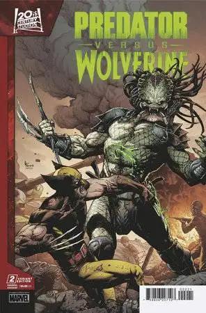 Predator vs Wolverine #2 (Gary Frank Variant)