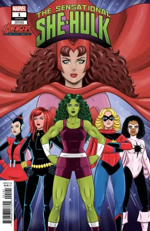 Sensational She-Hulk #1 (Gisele Lagace Avengers 60th Variant)