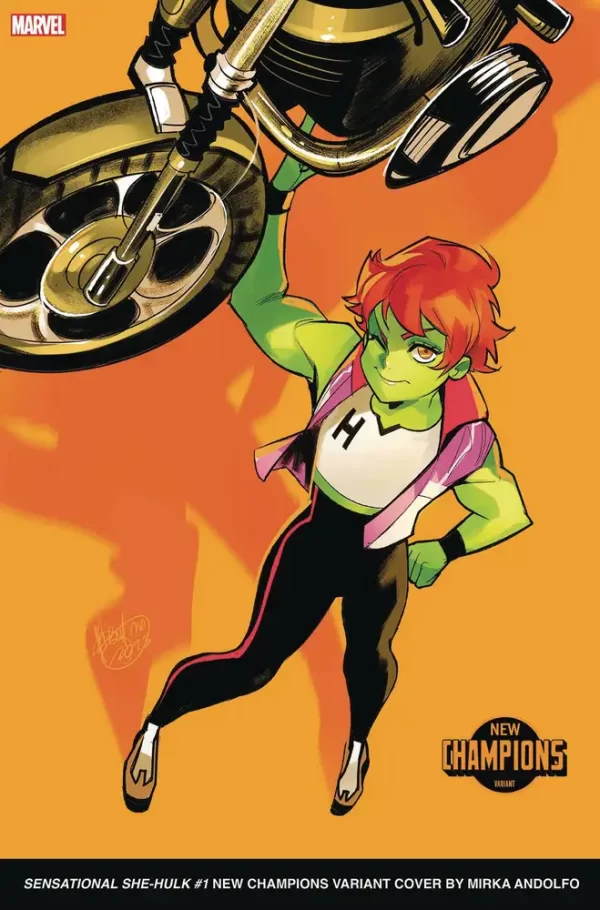 Sensational She-Hulk #1 (Mirka Andolfo New Champions Variant)