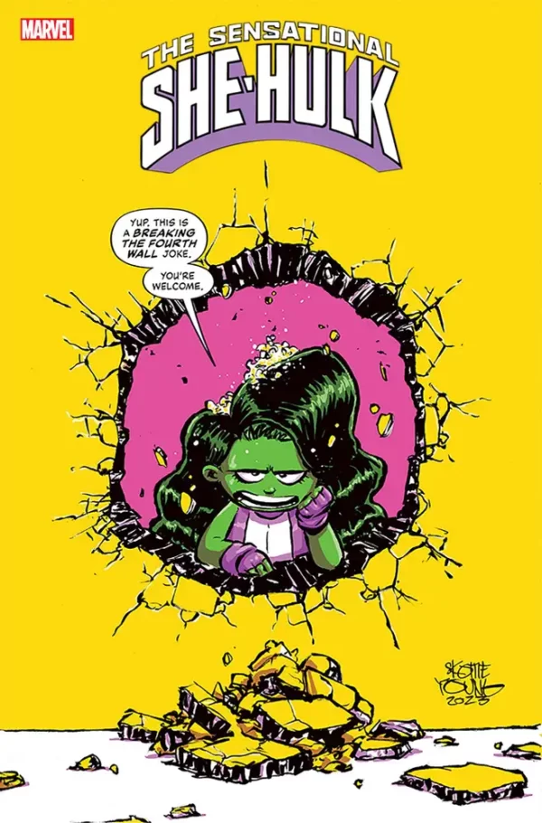 Sensational She-Hulk #1 (Skottie Young Variant)