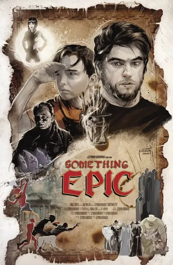 Something Epic #5 (Cover B - Kudranski)