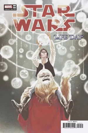 Star Wars #40 (Mike Del Mundo Life Day Variant)