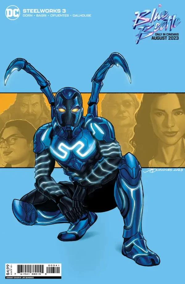 Steelworks #3 (of 6) (Cover C - Joe Quinones Blue Beetle Movie Card Stock Variant)