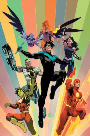 Titans #1 (Cover E - 1:25 Dan Mora Card Stock Variant)