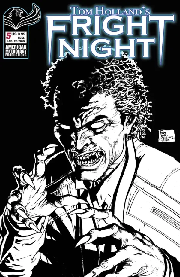 Tom Hollands Fright Night #5 (Cover D - Virgin B&W)