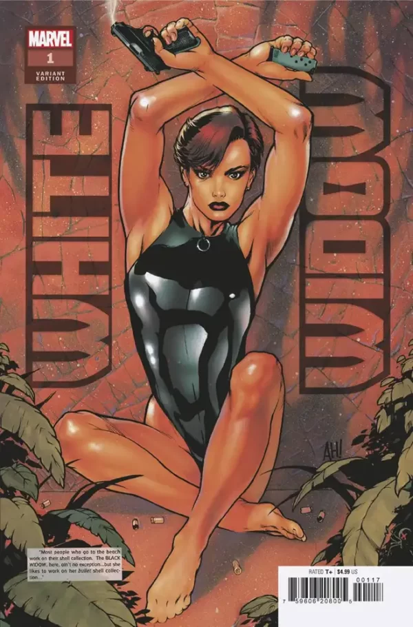 White Widow #1 ((Retailer 25 Copy Incentive Variant) Adam Hughes Hidden Gem Variant)