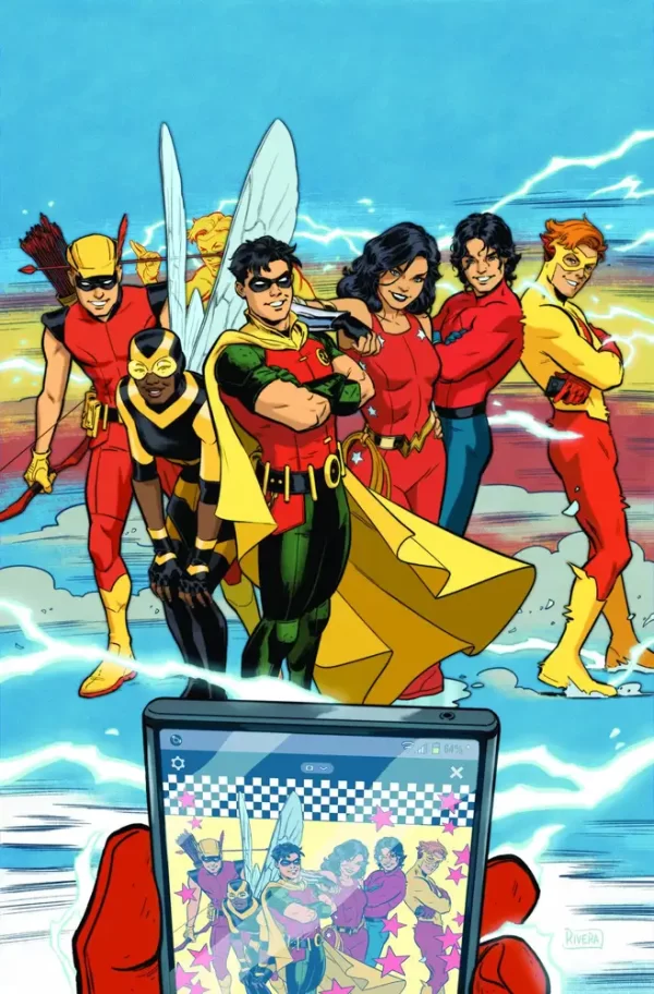 Worlds Finest Teen Titans #2 (of 6) (Cover C - Paolo Rivera Card Stock Variant)