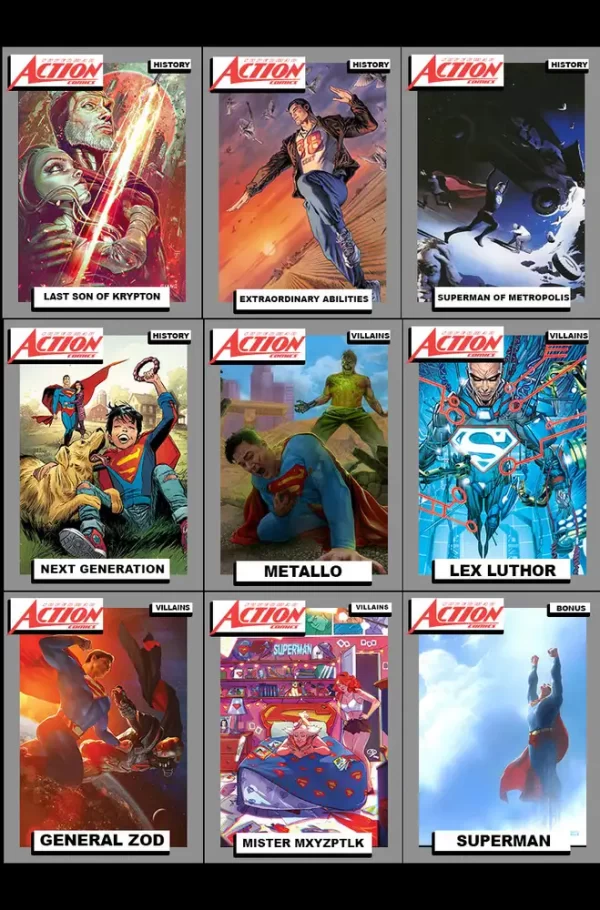 Action Comics #1050 (Cover T - Team Trading Card Card Stock Variant)