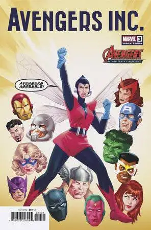 Avengers Inc #3 (Ron Sala Avengers 60th Variant)