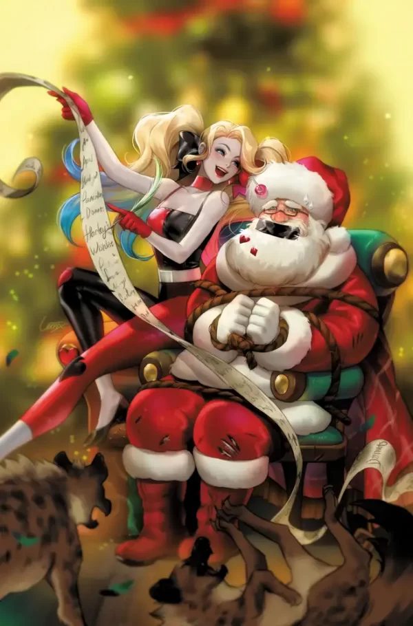 Batman Santa Claus Silent Knight #2 (of 4) (Cover B - Lesley Leirix Li Card Stock Variant)