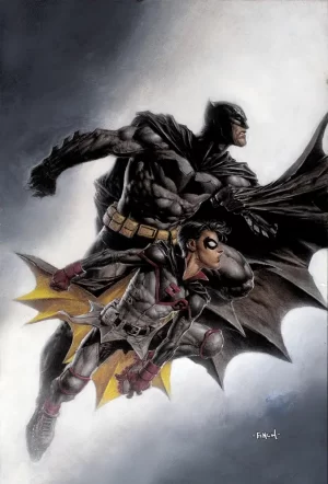 Batman and Robin #4 (Cover B - David Finch Card Stock Variant)