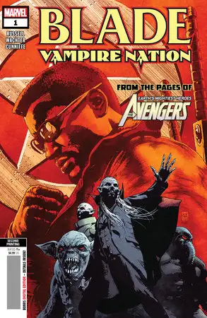 Blade Vampire Nation #1 (2nd Ptg Giangiordano Variant)