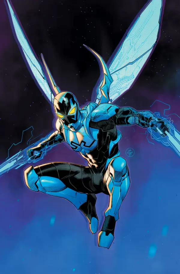 Blue Beetle #4 (Cover B - Dan Mora Card Stock Variant)