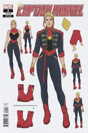 Captain Marvel #2 ((Retailer 10 Copy Incentive Variant) Jen Bartel Design Variant)