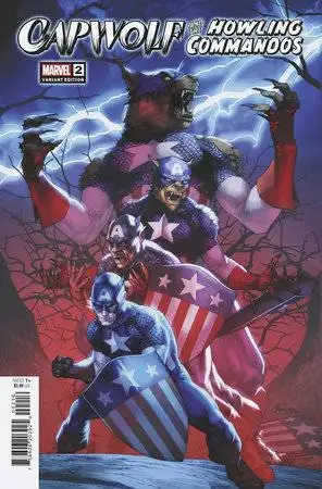 Capwolf Howling Commandos #2 ((Retailer 25 Copy Incentive Variant) Jay Anacleto Variant)