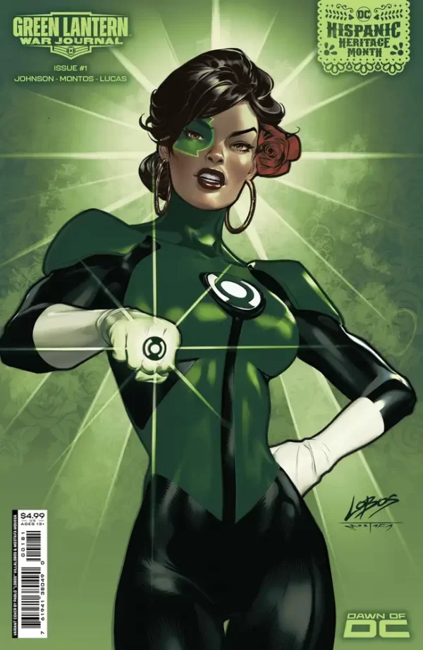 Green Lantern War Journal #1 (Cover D - Pablo Villalobos Hispanic Heritage Month Card Stock Variant)