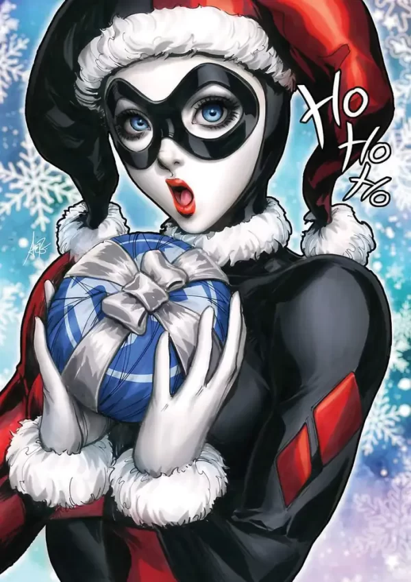 Harley Quinn #34 (Cover C - Stanley Artgerm Lau DC Holiday Card Special Edition Variant)