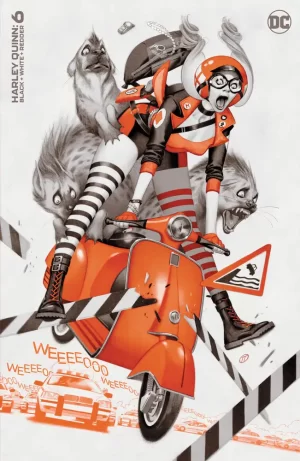 Harley Quinn Black White Redder #6 (of 6) (Cover B - Julian Totino Tedesco Variant)