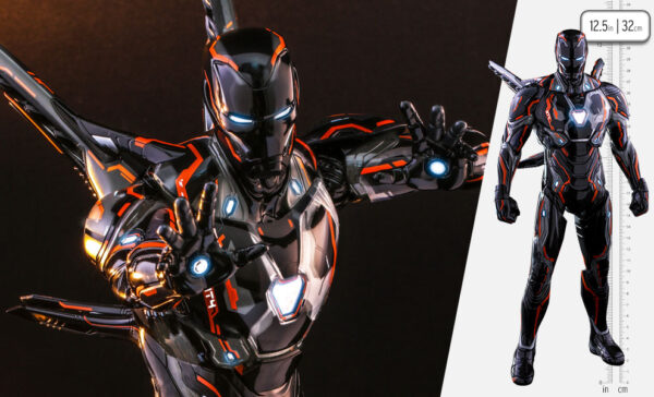 Iron Man Neon Tech 4.0 Marvel Sixth Scale Figure