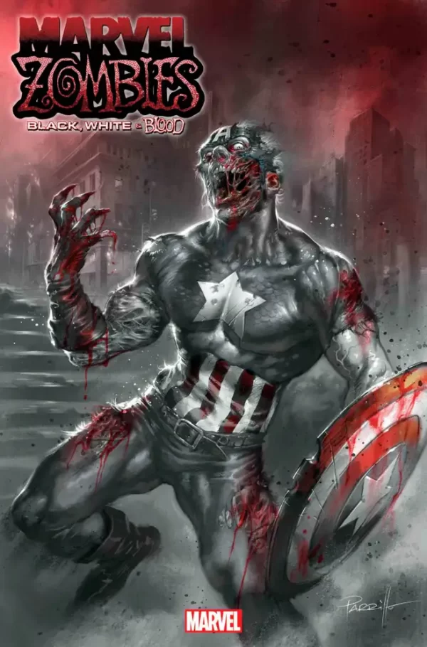 Marvel Zombies Black White Blood #2 (Lucio Parrillo Variant)