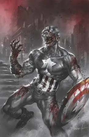 Marvel Zombies Black White Blood #2 ((Retailer 100 Copy Incentive Variant) Vir Variant)