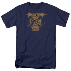 Masters Of The Universe Shirt Hero Of Eternia Adult Navy Tee T-Shirt
