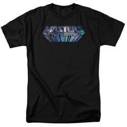 Masters Of The Universe Shirt Space Logo Adult Black Tee T-Shirt