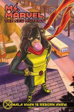 Ms Marvel New Mutant #4 (Benjamin Su Homage Variant)