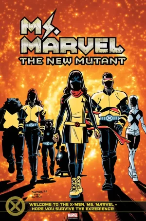 Ms Marvel New Mutant #4 (Chris Samnee Team Homage Variant)