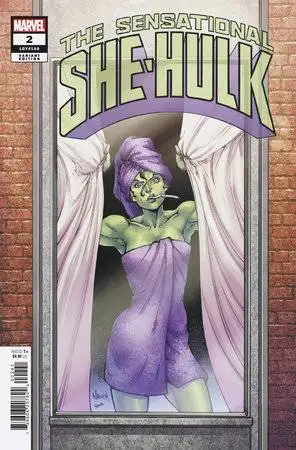 Sensational She-Hulk #2 (Tbd Artist Windowshades Variant)