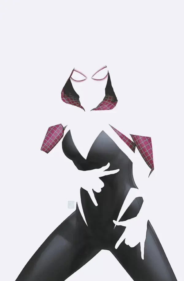 Spider-Gwen Smash #1 (Christopher Negative Space Variant)