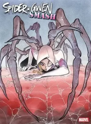 Spider-Gwen Smash #1 (Peach Momoko Nightmare Variant)