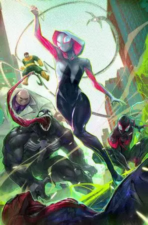 Spider-Gwen Smash #1 ((Retailer 100 Copy Incentive Variant) Ivan Tao Vir Variant)