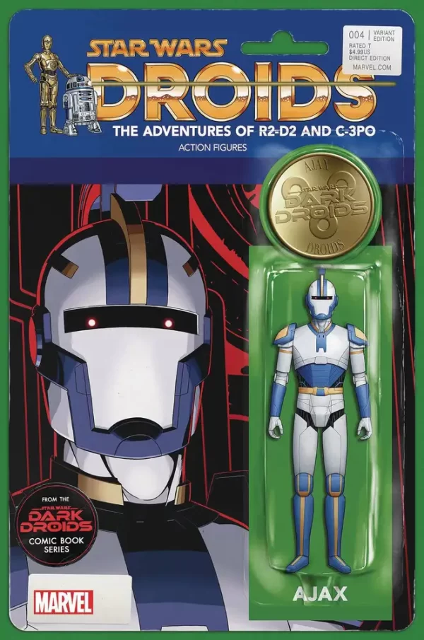 Star Wars Dark Droids #4 (Christopher Action Figure Variant)