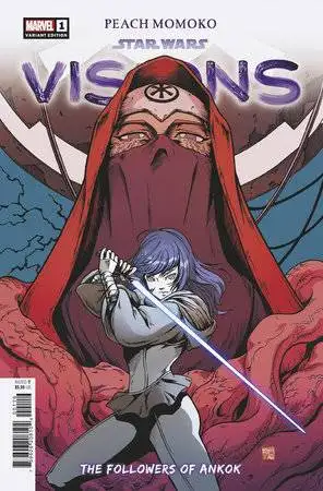 Star Wars Visions Peach Momoko #1 ((Retailer 25 Copy Incentive Variant) Okazaki Variant)