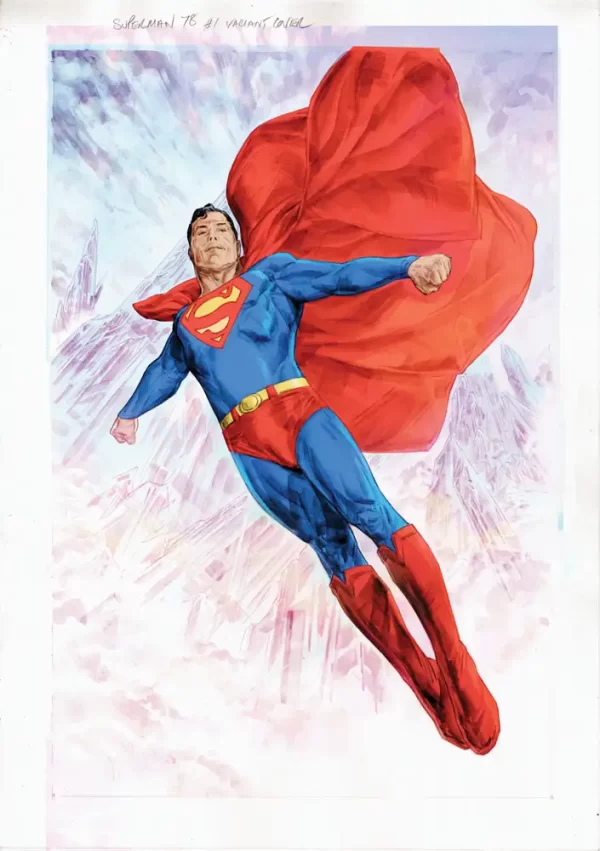 Superman 78 the Metal Curtain #1 (of 6) (Cover E - Inc 1:25 Doug Braithwaite Card Stock Variant)