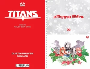 Titans #5 (Cover D - Dustin Nguyen DC Holiday Card Special Edition Variant)