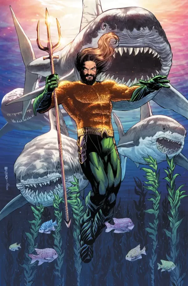 Titans #6 (Cover D - Jesus Merino Aquaman and the Lost Kingdom Card Stock Variant)