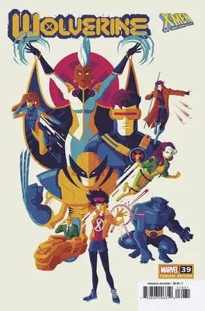 Wolverine #39 (Tom Whalen X-Men 60th Variant)