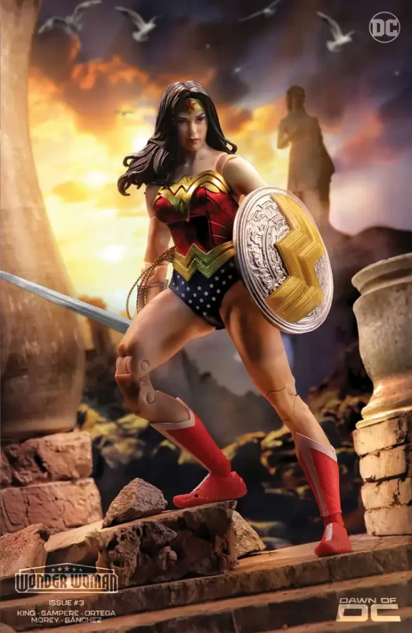 Wonder Woman #3 (Cover E - Wonder Woman McFarlane Toys Action Figure Card Stock Variant)