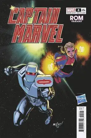 Captain Marvel #4 (Tbd Artist Rom Variant)