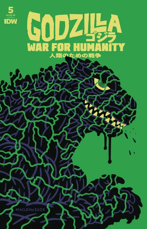 Godzilla War for Humanity #5 (Cover A - Maclean)