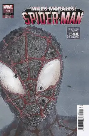 Miles Morales Spider-Man #13 (Peach Momoko Nightmare Variant)