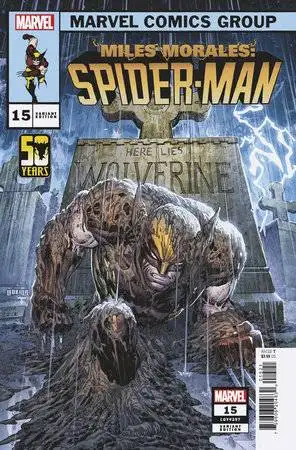 Miles Morales Spider-Man #15 (Ken Lashley Wolverine Variant)