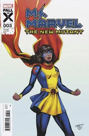 Ms Marvel New Mutant #3 (Ema Lupacchino Homage Variant)