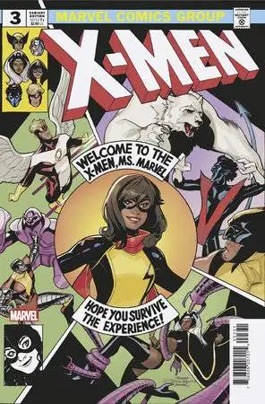 Ms Marvel New Mutant #3 (Terry Dodson Team Homage Variant)