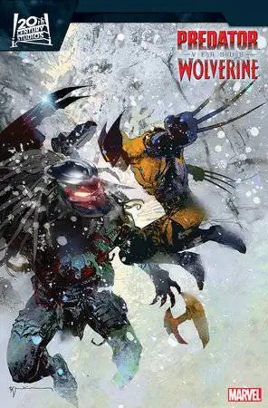 Predator vs Wolverine #4 (Bill Sienkiewicz Variant)